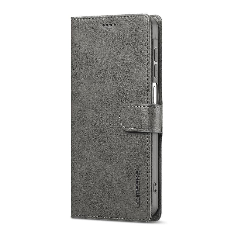 For Samsung Galaxy S25 FE 5G LC.IMEEKE Calf Texture Leather Phone Case