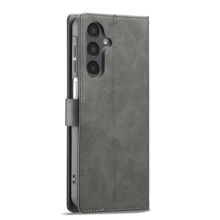 For Samsung Galaxy S25 FE 5G LC.IMEEKE Calf Texture Leather Phone Case