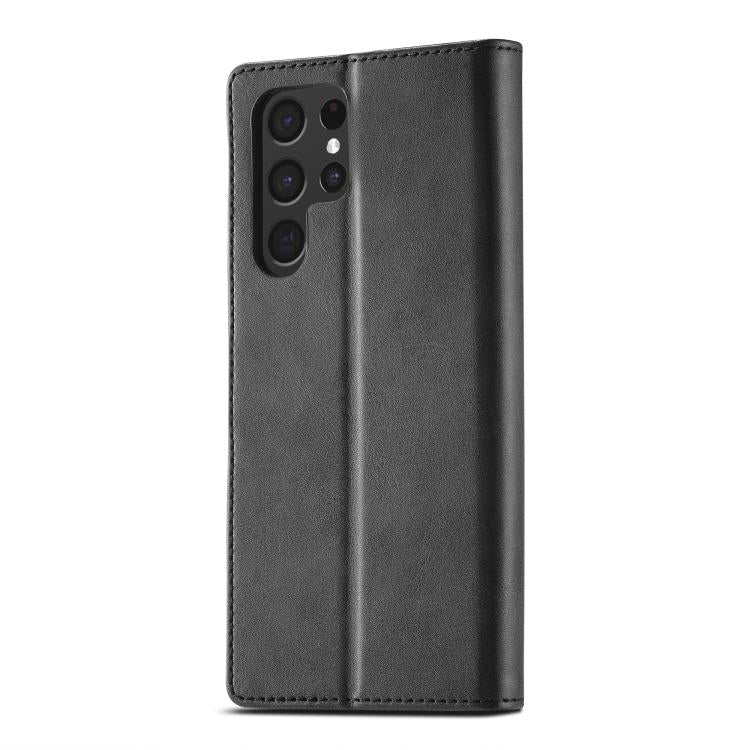 For Samsung Galaxy S26 Ultra 5G LC.IMEEKE Calf Texture Leather Phone Case