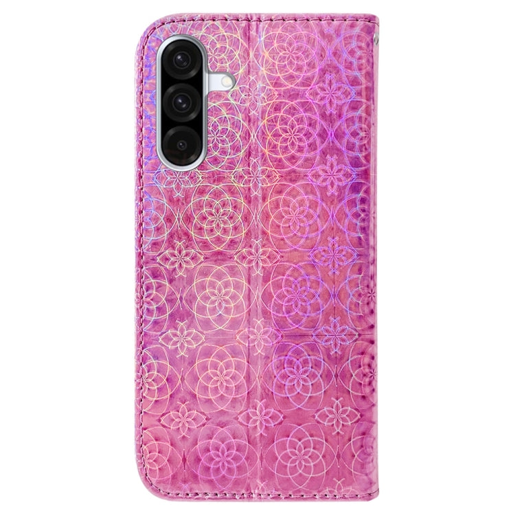 For Samsung Galaxy A36 5G / A56 5G Colorful Magnetic Buckle Leather Phone Case