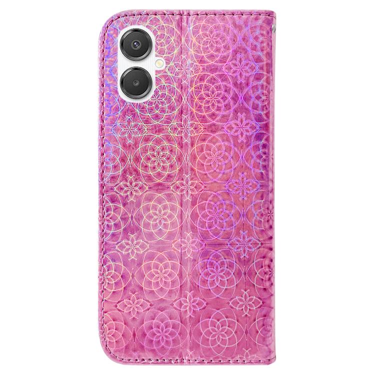 For Samsung Galaxy A25 5G / A25e JP Edition Colorful Magnetic Buckle Leather Phone Case
