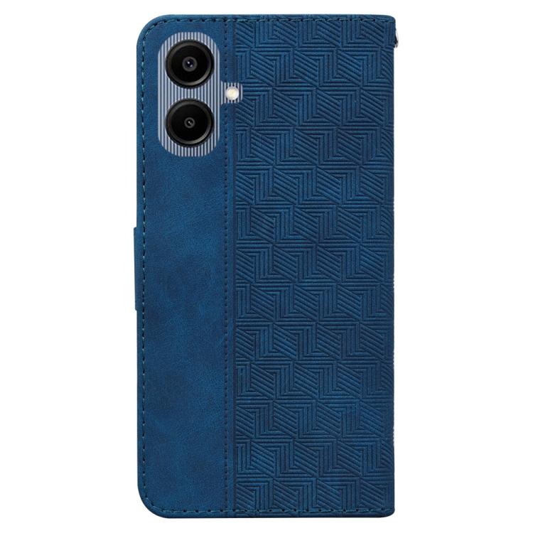 For Samsung Galaxy A07 4G / A06 4G / 5G Geometric Embossed Leather Phone Case