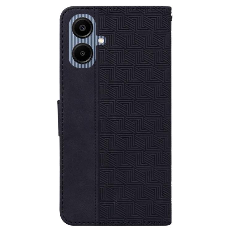 For Samsung Galaxy A07 4G / A06 4G / 5G Geometric Embossed Leather Phone Case