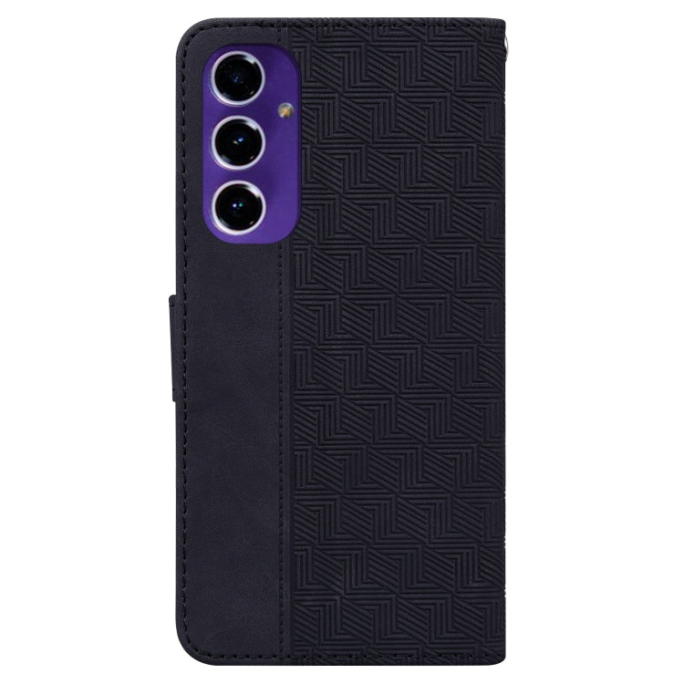 For Samsung Galaxy A16 5G Geometric Embossed Leather Phone Case