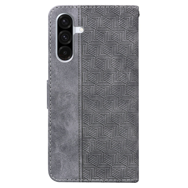 For Samsung Galaxy A26 5G Geometric Embossed Leather Phone Case