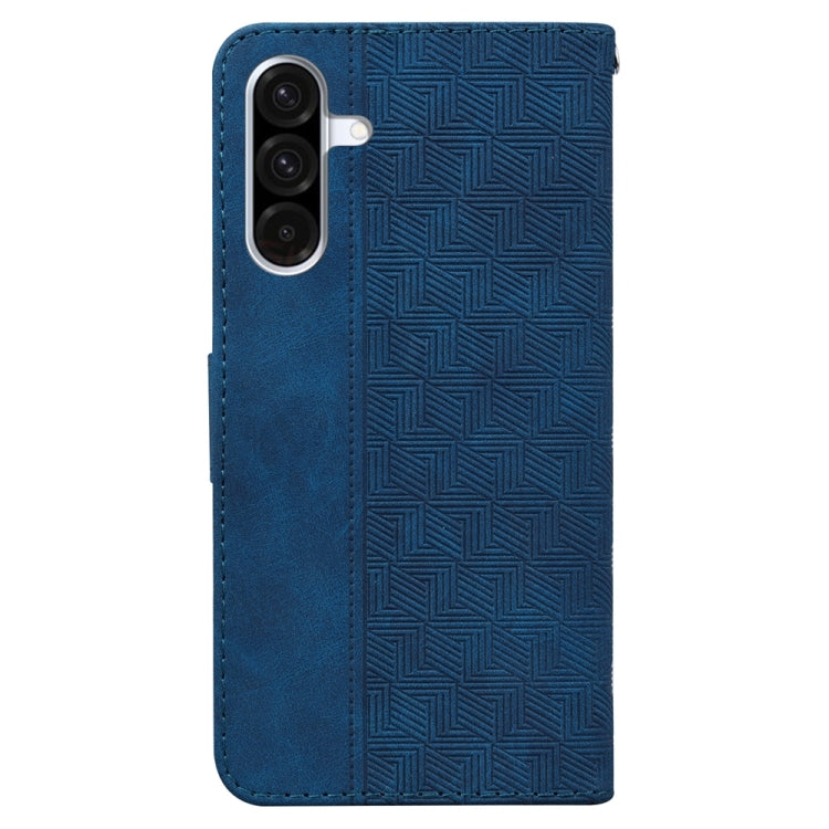 For Samsung Galaxy A26 5G Geometric Embossed Leather Phone Case