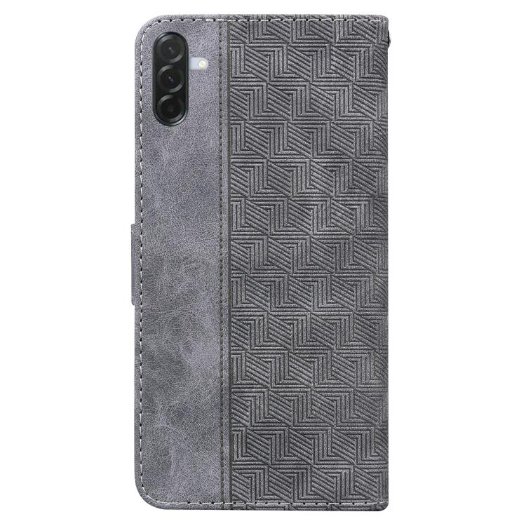 For Samsung Galaxy A37 5G / A36 5G Geometric Embossed Leather Phone Case