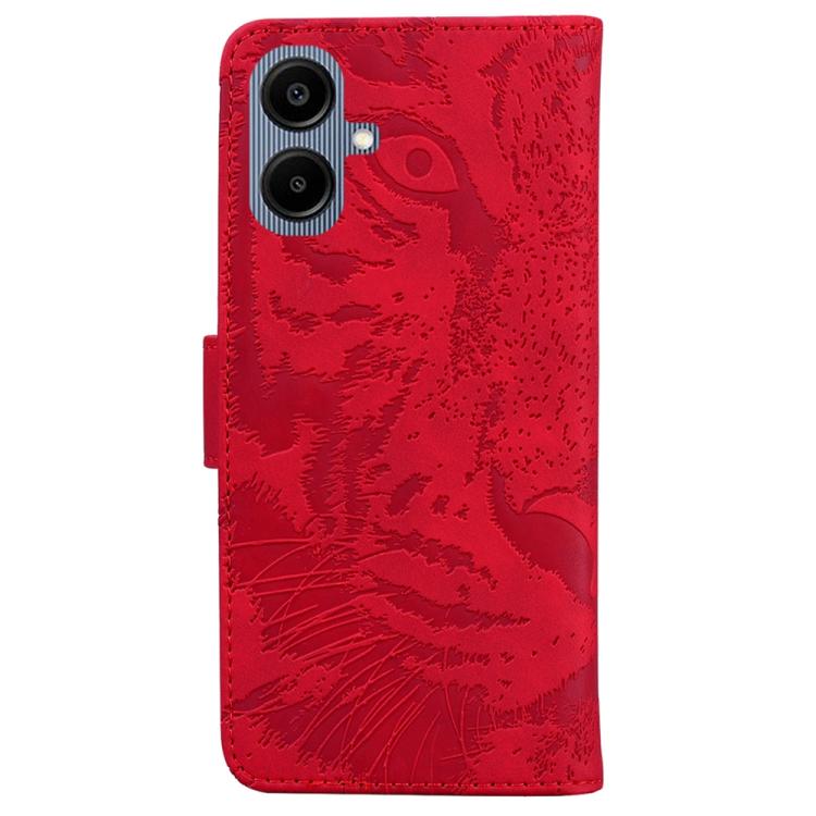 For Samsung Galaxy A07 4G / A06 4G / 5G Tiger Embossing Pattern Flip Leather Phone Case