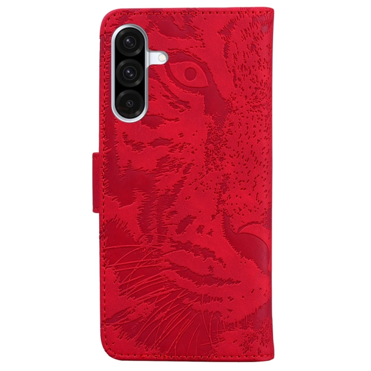 For Samsung Galaxy A26 5G Tiger Embossing Pattern Flip Leather Phone Case