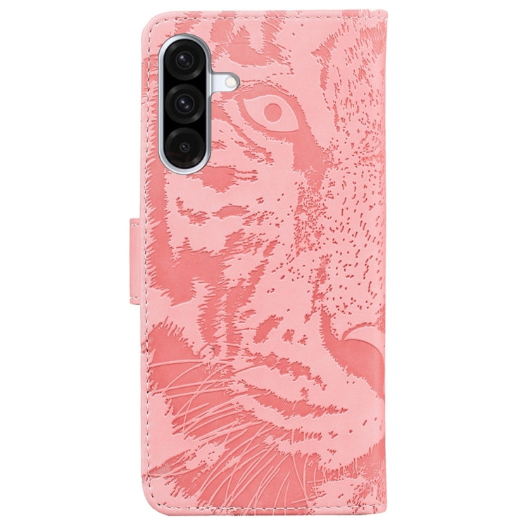 For Samsung Galaxy A26 5G Tiger Embossing Pattern Flip Leather Phone Case