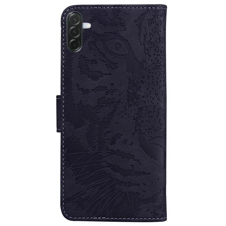 For Samsung Galaxy A57 5G Tiger Embossing Pattern Flip Leather Phone Case