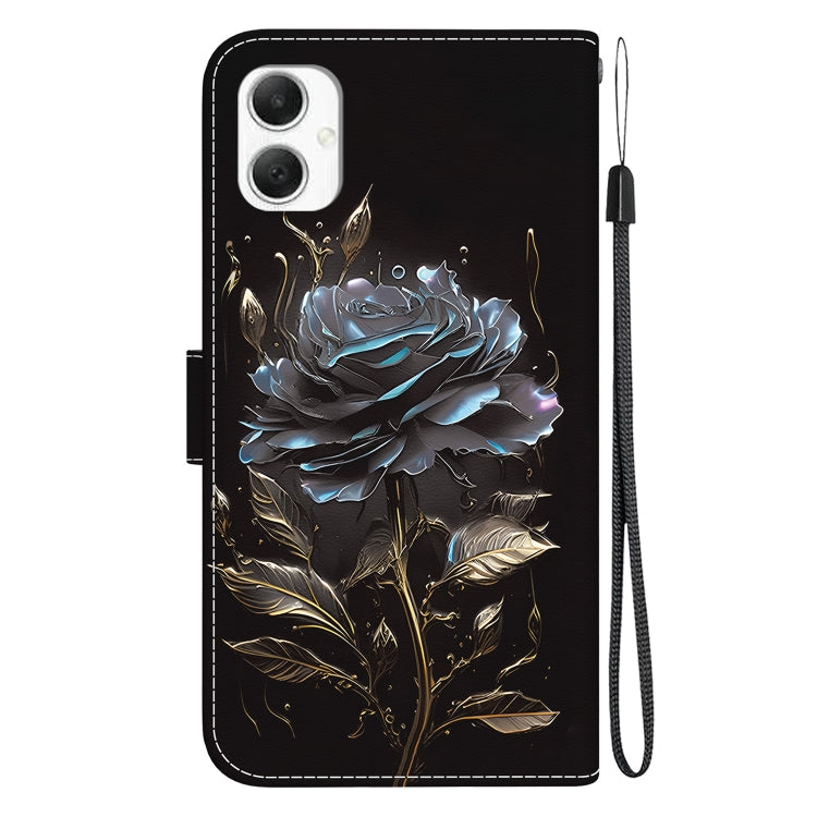 For Galaxy A06 4G Crystal Texture Colored Drawing Leather Phone Case