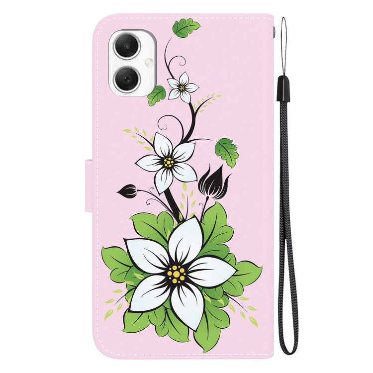 For Galaxy A06 4G Crystal Texture Colored Drawing Leather Phone Case