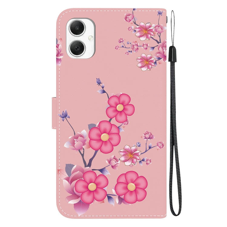 For Galaxy A06 4G Crystal Texture Colored Drawing Leather Phone Case