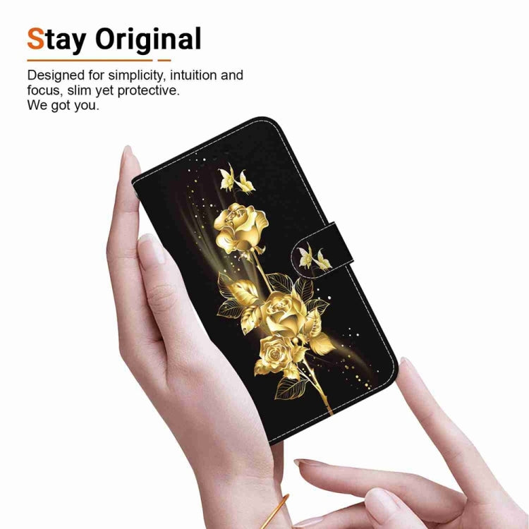 For Galaxy A16 5G Crystal Texture Colored Drawing Leather Phone Case