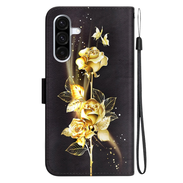 For Galaxy A26 5G Crystal Texture Colored Drawing Leather Phone Case