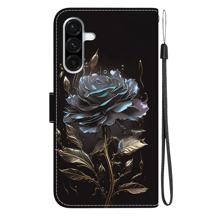 For Galaxy A26 5G Crystal Texture Colored Drawing Leather Phone Case
