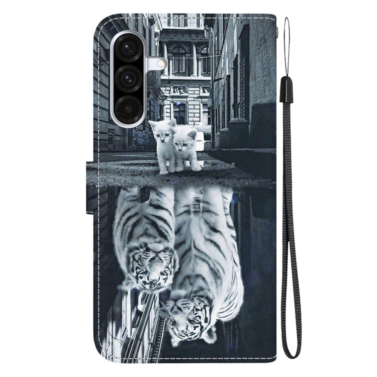 For Galaxy A26 5G Crystal Texture Colored Drawing Leather Phone Case