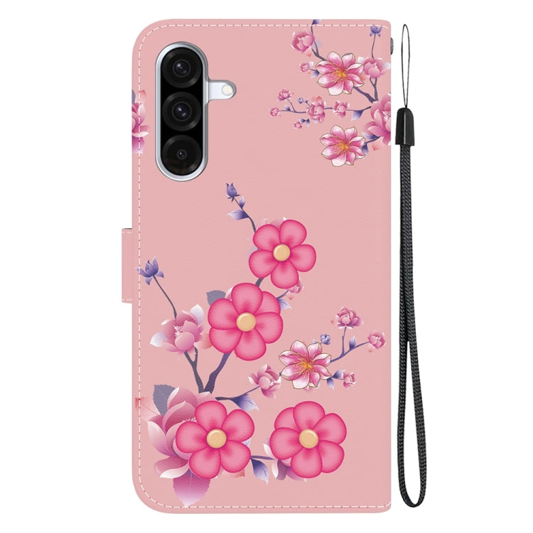 For Galaxy A26 5G Crystal Texture Colored Drawing Leather Phone Case