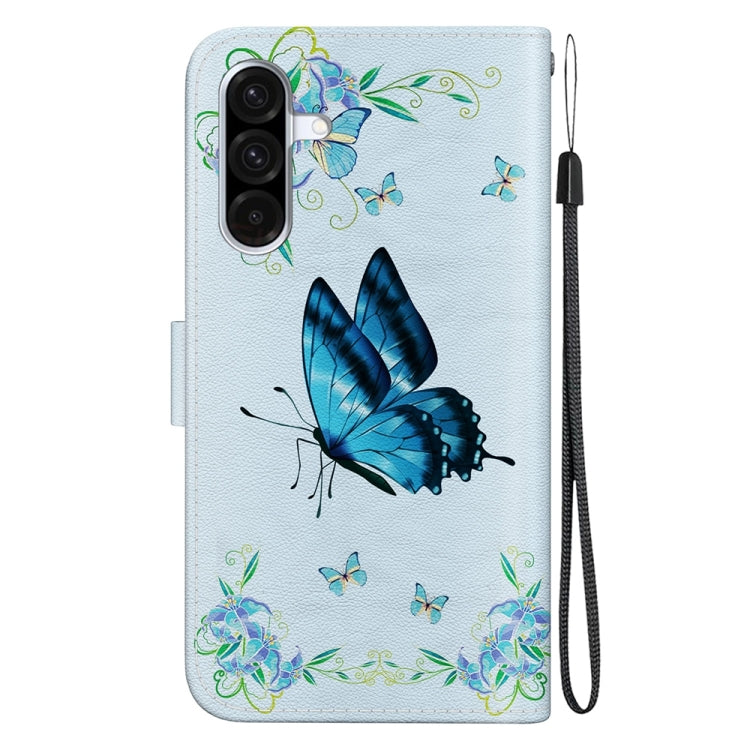 For Galaxy A26 5G Crystal Texture Colored Drawing Leather Phone Case