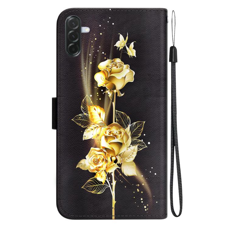 For Galaxy A37 5G / A36 5G Crystal Texture Colored Drawing Leather Phone Case