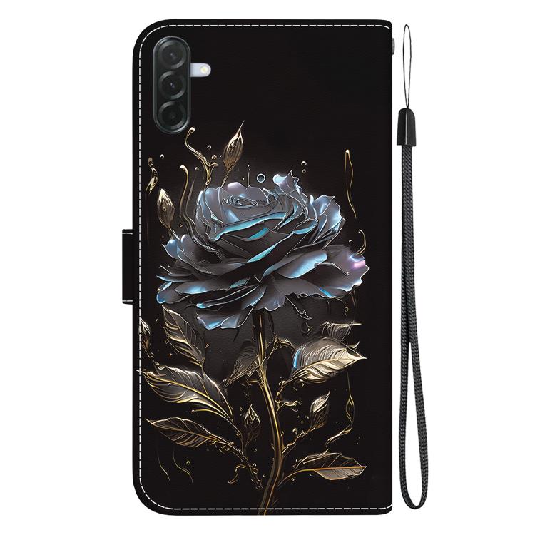 For Galaxy A37 5G / A36 5G Crystal Texture Colored Drawing Leather Phone Case