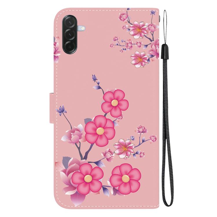 For Galaxy A37 5G / A36 5G Crystal Texture Colored Drawing Leather Phone Case