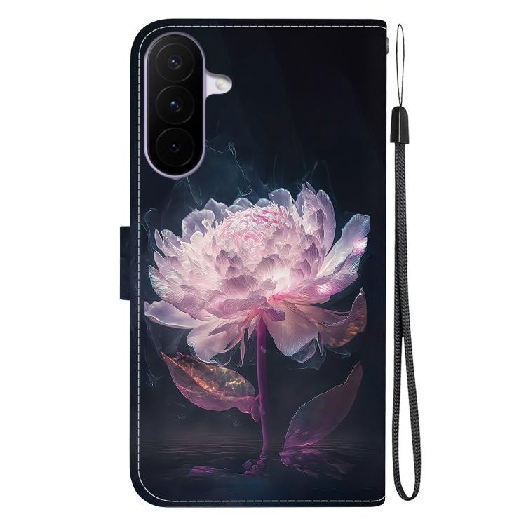 For Galaxy A27 5G Crystal Texture Colored Drawing Leather Phone Case
