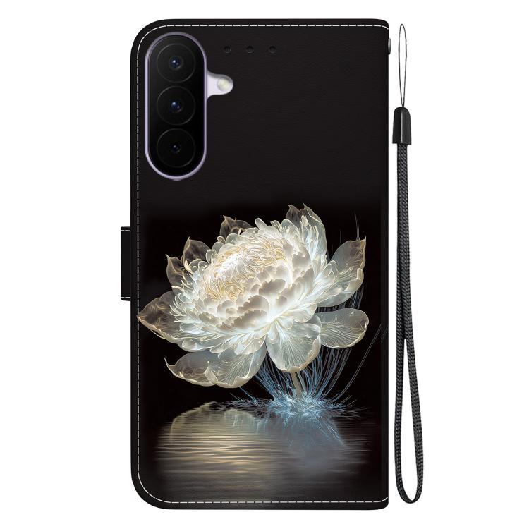 For Galaxy A27 5G Crystal Texture Colored Drawing Leather Phone Case