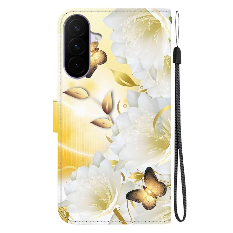 For Galaxy A27 5G Crystal Texture Colored Drawing Leather Phone Case