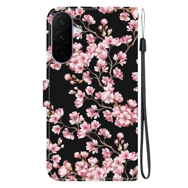 For Galaxy A27 5G Crystal Texture Colored Drawing Leather Phone Case