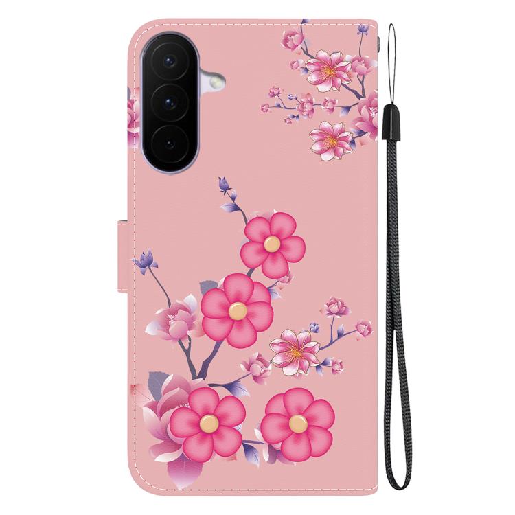 For Galaxy A27 5G Crystal Texture Colored Drawing Leather Phone Case