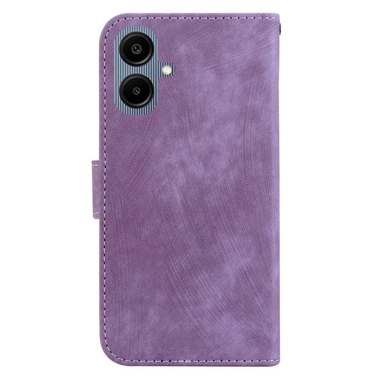For Samsung Galaxy A07 4G / A06 4G / 5G Little Tiger Embossed Leather Phone Case