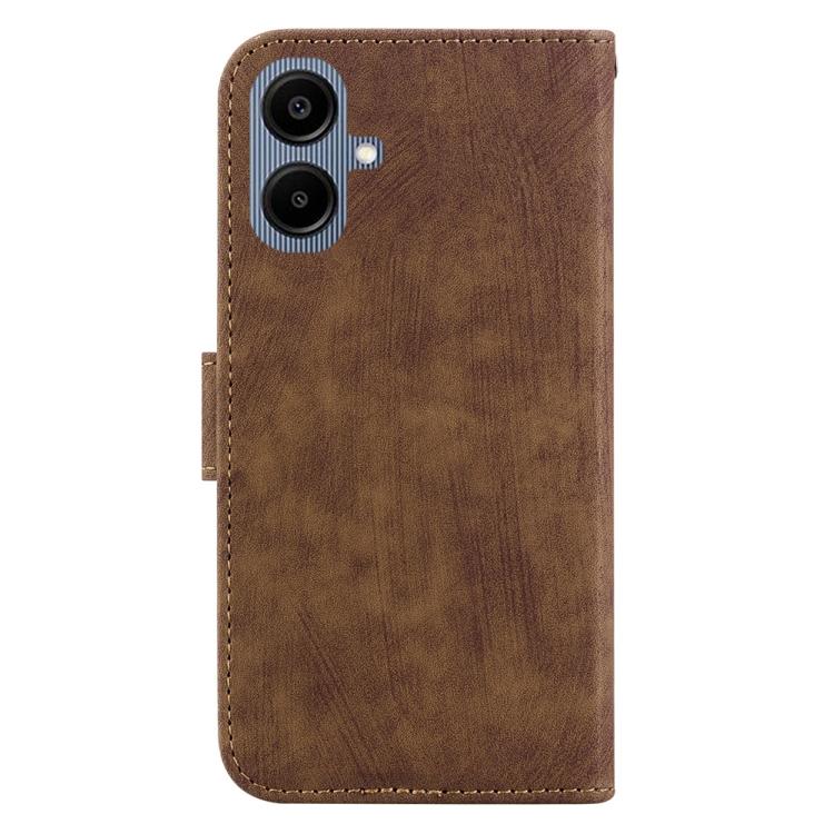 For Samsung Galaxy A07 4G / A06 4G / 5G Little Tiger Embossed Leather Phone Case