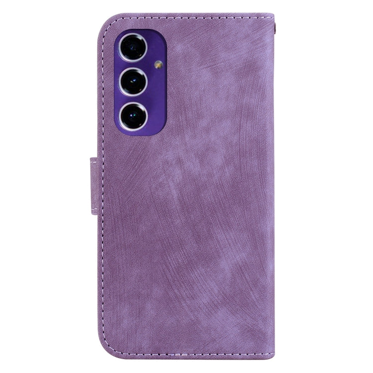 For Samsung Galaxy A16 5G Little Tiger Embossed Leather Phone Case
