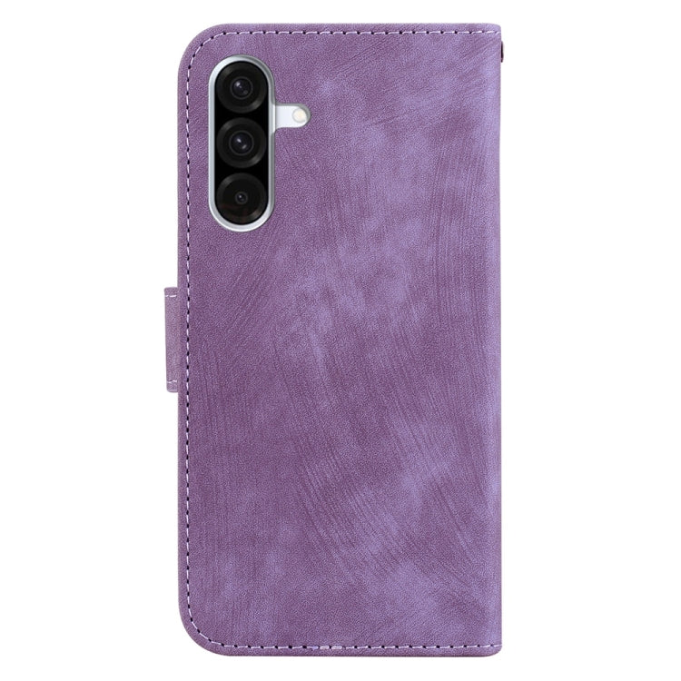 For Samsung Galaxy A26 5G Little Tiger Embossed Leather Phone Case