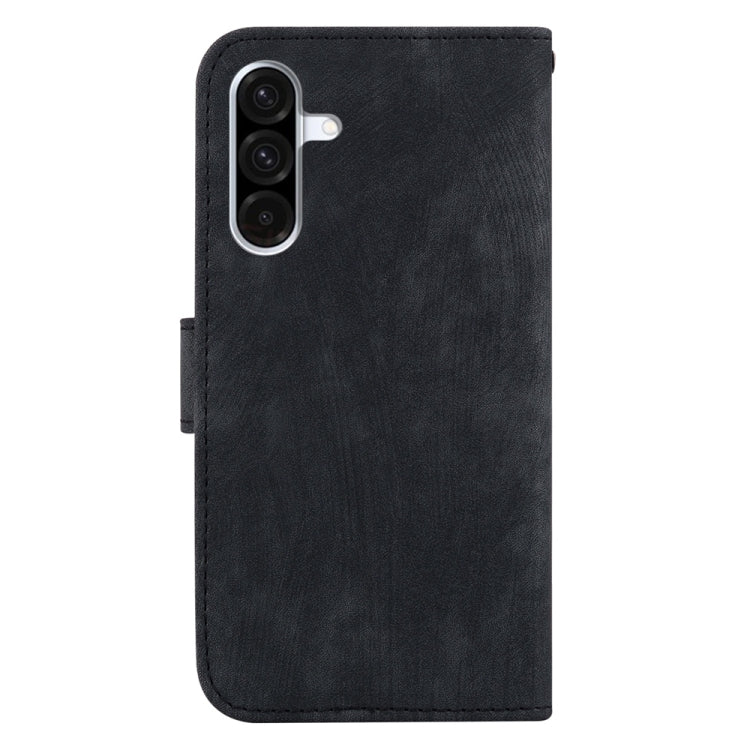 For Samsung Galaxy A56 5G Little Tiger Embossed Leather Phone Case