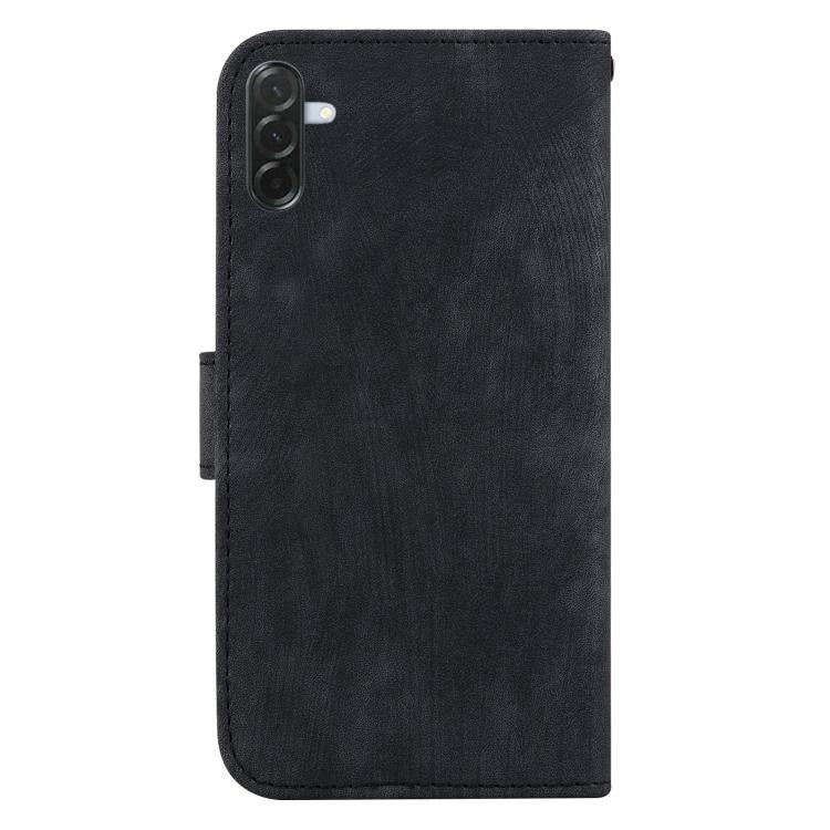 For Samsung Galaxy A57 5G Little Tiger Embossed Leather Phone Case