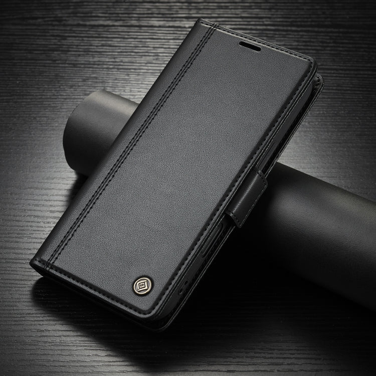 For iPhone 16 LC.IMEEKE Skin-friendly Card Slots Leather Phone Case