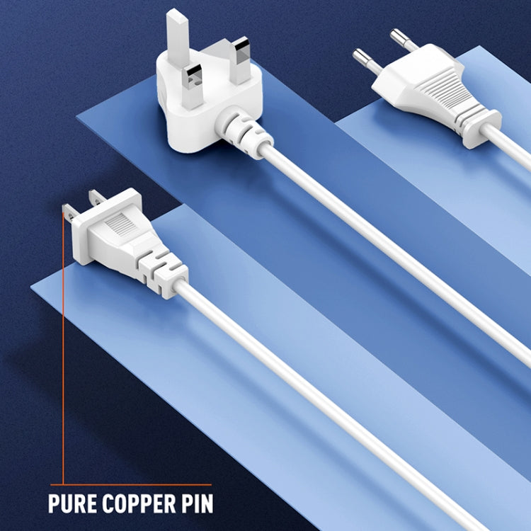 LDNIO A4610C PD65W Dual USB-C / Type-C + Dual USB Fast Charger, Cable Length: 1.5m, Plug Type:UK Plug - White