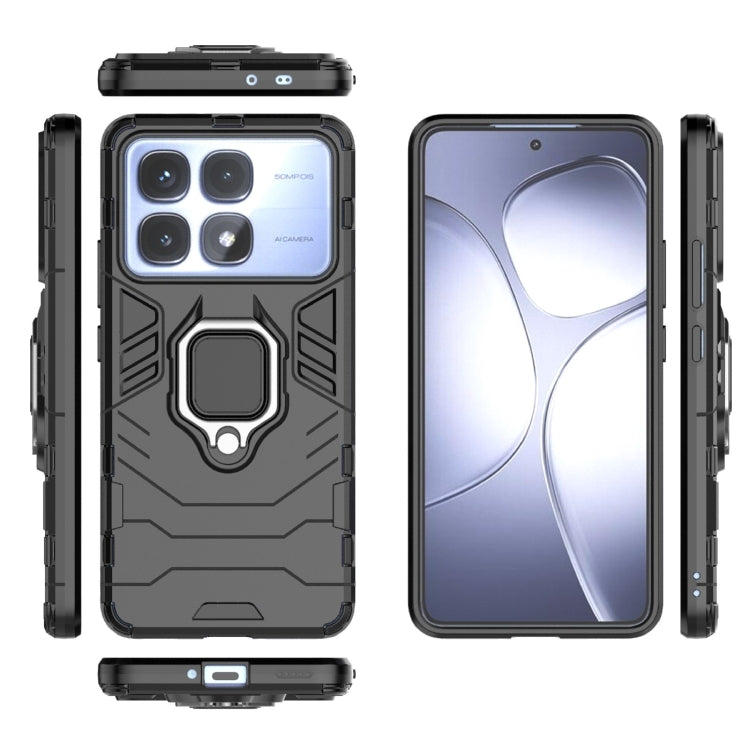 For Redmi K70 Ultra Global Shockproof PC + TPU Holder Phone Case