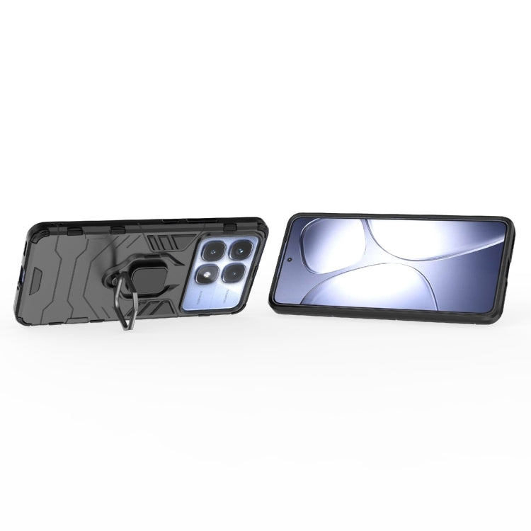 For Redmi K70 Ultra Global Shockproof PC + TPU Holder Phone Case