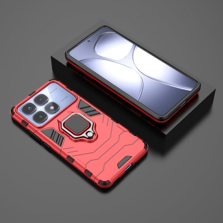 For Redmi K70 Ultra Global Shockproof PC + TPU Holder Phone Case