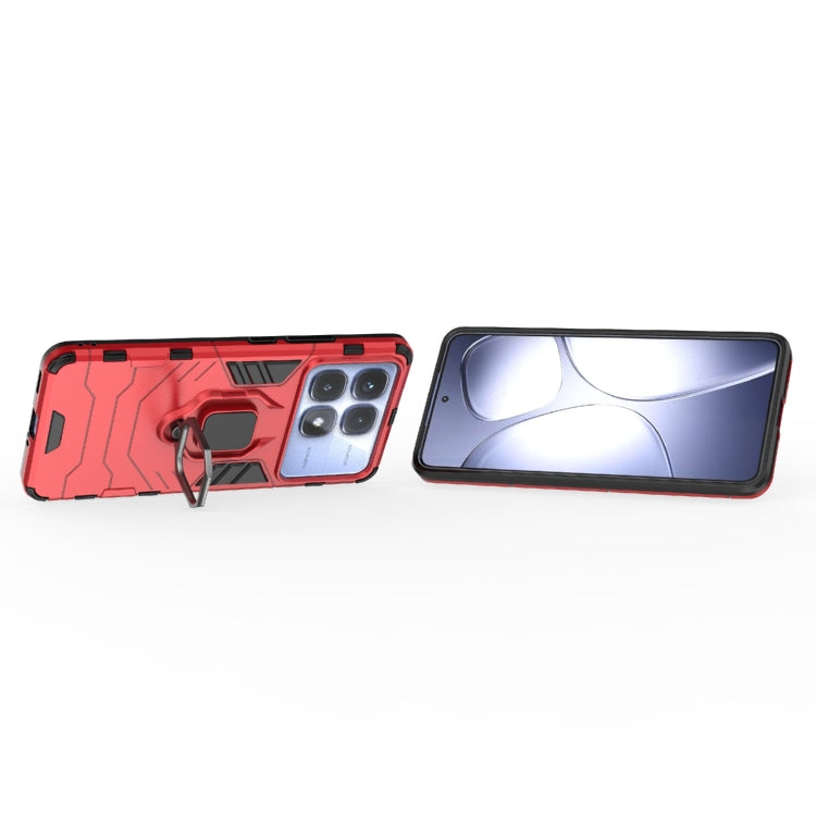 For Redmi K70 Ultra Global Shockproof PC + TPU Holder Phone Case