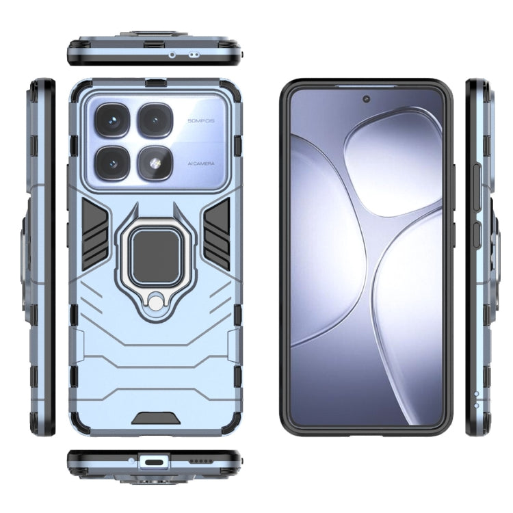 For Redmi K70 Ultra Global Shockproof PC + TPU Holder Phone Case