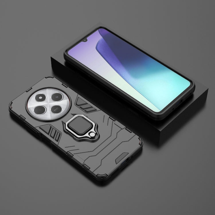 For Redmi 14C 4G Global Shockproof PC + TPU Holder Phone Case