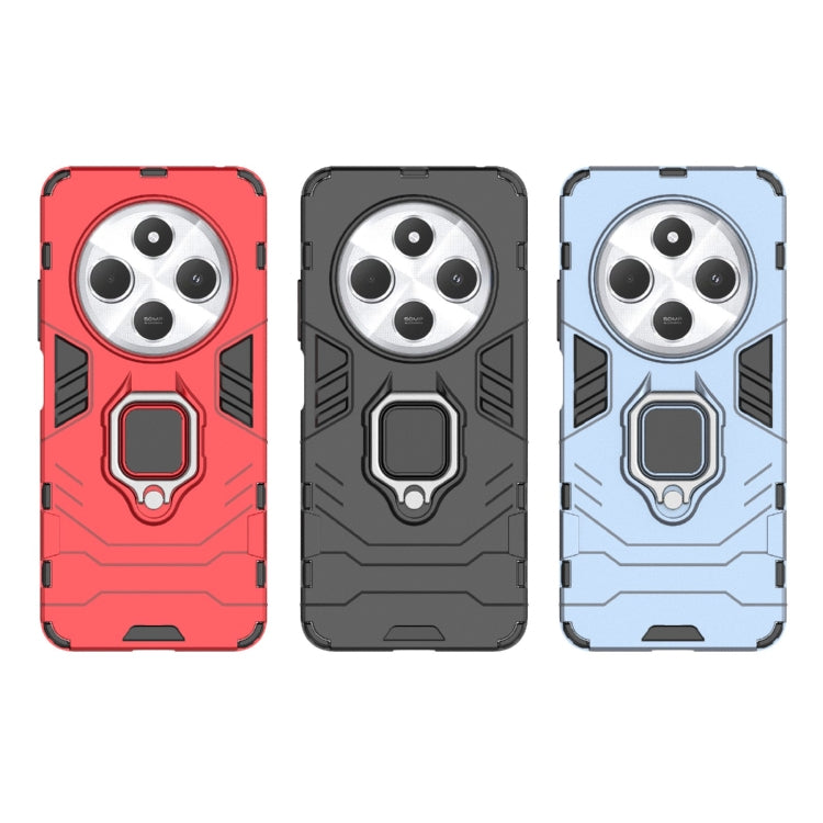 For Redmi 14C 4G Global Shockproof PC + TPU Holder Phone Case