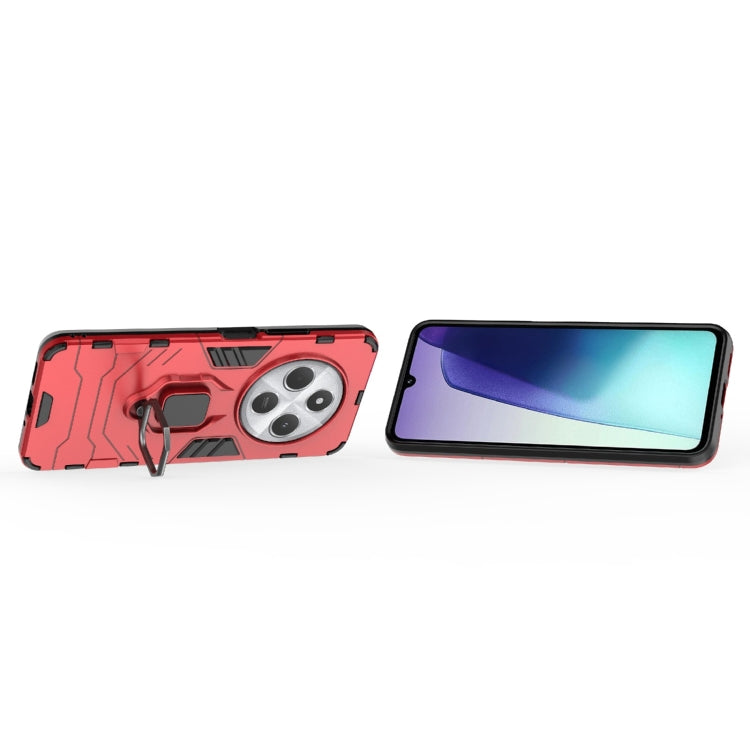 For Redmi 14C 4G Global Shockproof PC + TPU Holder Phone Case