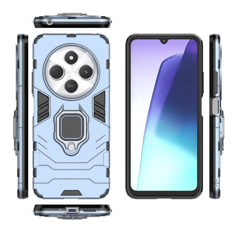 For Redmi 14C 4G Global Shockproof PC + TPU Holder Phone Case