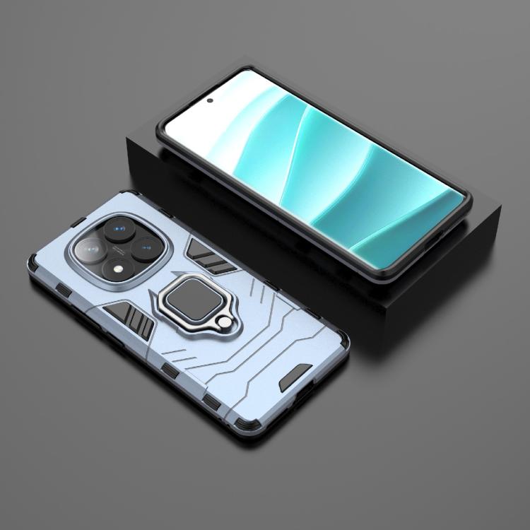 For Redmi Note 14 Pro 4G Global Shockproof PC + TPU Holder Phone Case